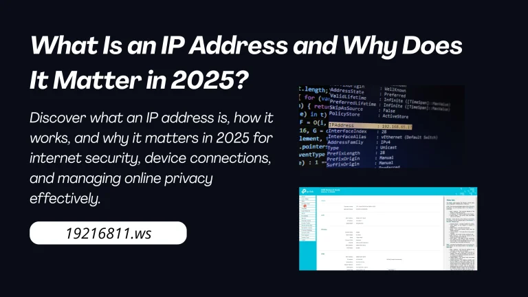 What Is an IP Address and Why Does It Matter in 2025?